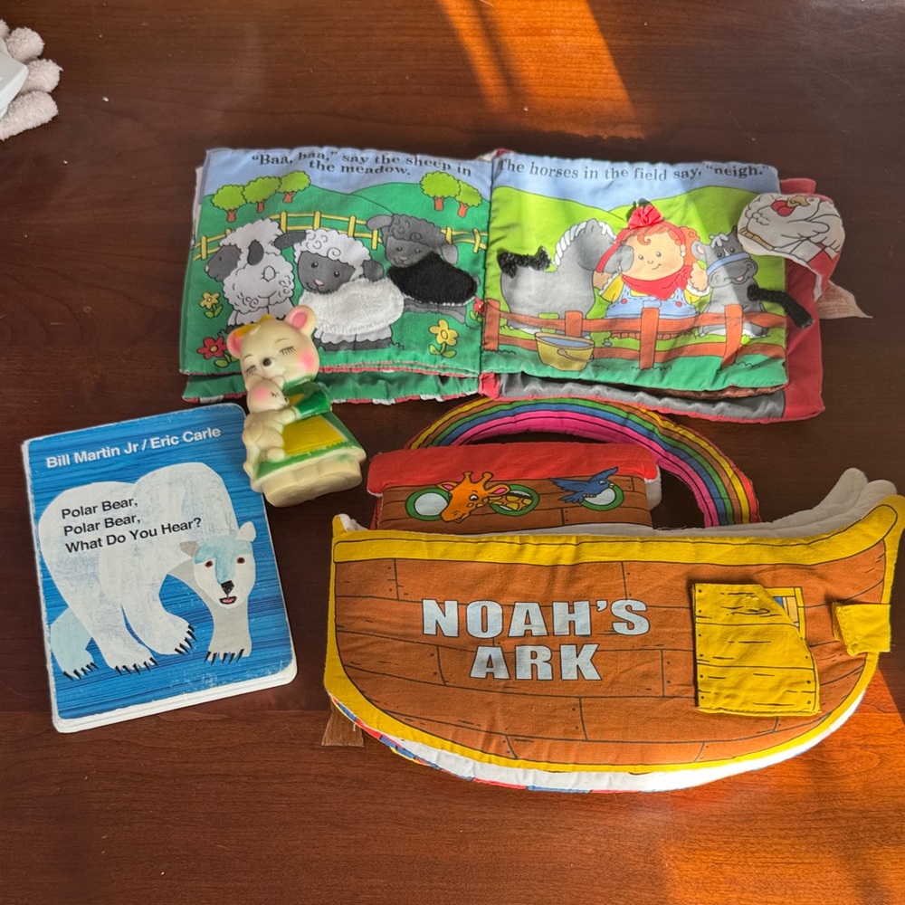 Noah's Ark Soft Book Set with Plush Toy